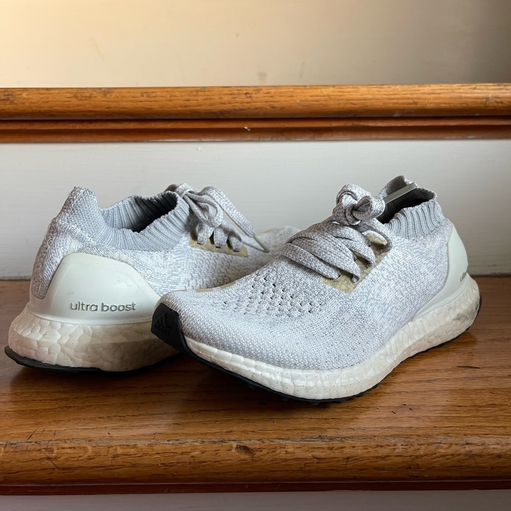 Adidas Ultra Boost Light Gray Running Shoes